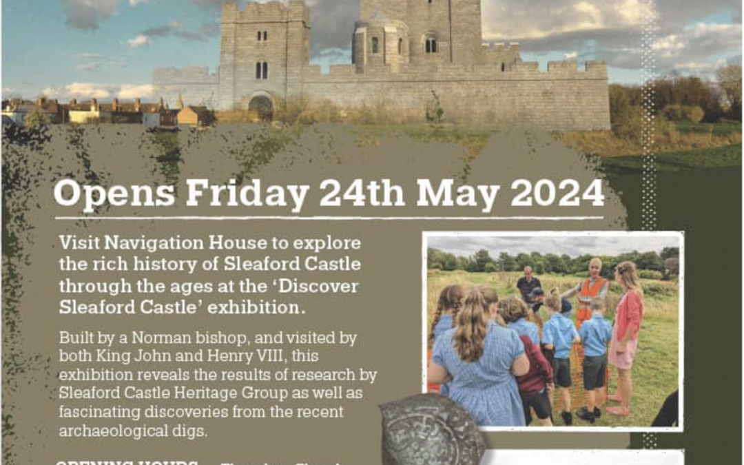 Uncovering Sleaford Castle exhibition on WhatsOnLincs what's on in Lincolnshire by LincsConnect the Lincolnshire blogger, LincsBlogger